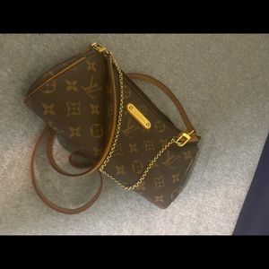 Authentic Louis Vuitton leather Crossbody